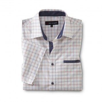 Geruit stretch-overhemd