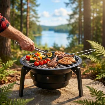 Mobiele BBQ-grill