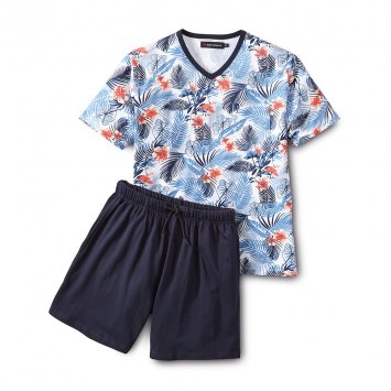 Gedessineerde zomerpyjama