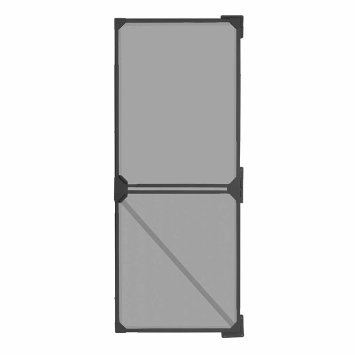 Telescopisch hor voor balkon- en terrasdeuren, antraciet