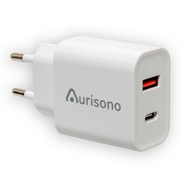 Duo-stekkeradapter (USB-C + USB-A)