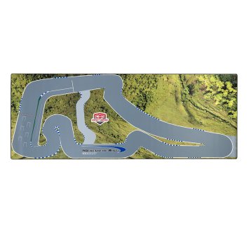 Pocket Racer racemat "Hockenheimring" 300 x 115 cm