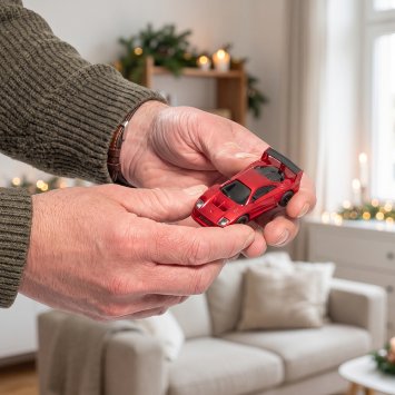 F40 met afstandsbediening (rood)