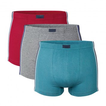 Retroshort met contrasten