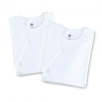 Katoenen T-shirt Pak van 2