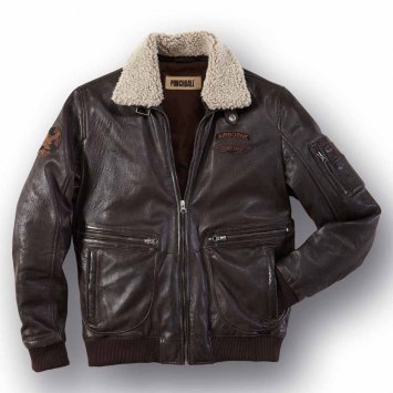 Bomberjack van lamsleer