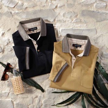 Comfortabel poloshirt