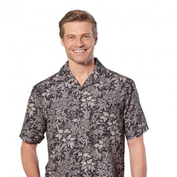 Zomers gedessineerd overhemd