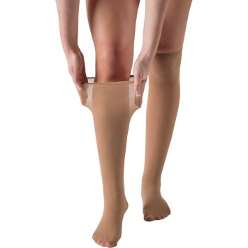 Kniekousen met een wijde schacht