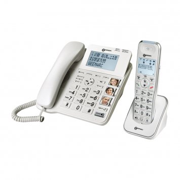 Telefoontoestel met grote knop