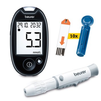 Bloedglucosemeter starterset, mmol/L