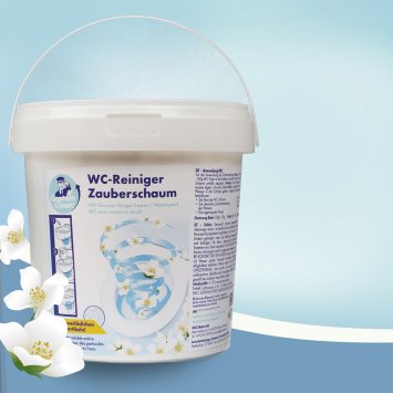 Toiletreiniger met krachtig schuim