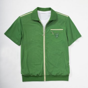 Poloshirt met ritssluiting