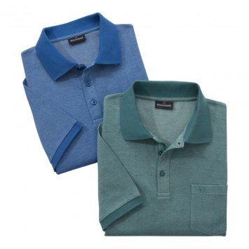 Poloshirt in set van 2