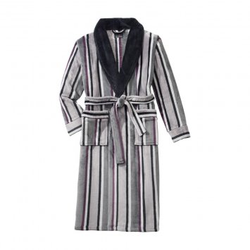 Badmantel van fluweel