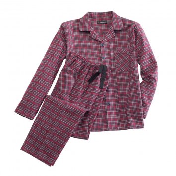 Hoogwaardige flanellen pyjama