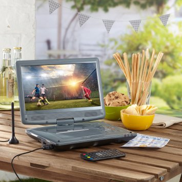 Draagbare dvd- en DVB-T2-speler