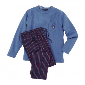 Katoenen herenpyjama