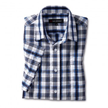 Maritiem seersucker-overhemd