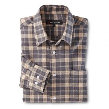 Katoen-flanellen overhemd