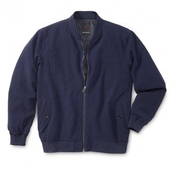 Blouson van seersucker