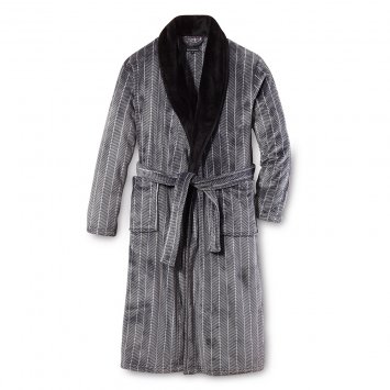 Elegante fleece-badjas