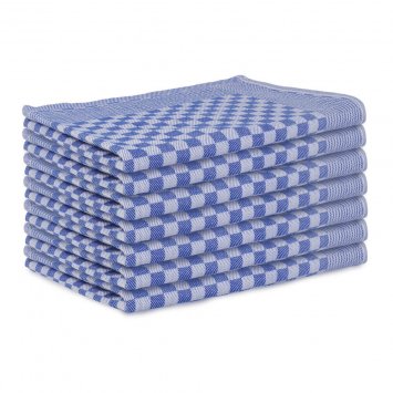 Theedoek 'Blokkenmotief' 7 stuks