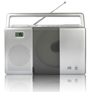 Draagbare radio-cd-speler