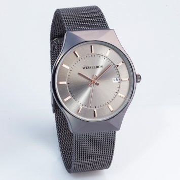 Plat herenhorloge sales