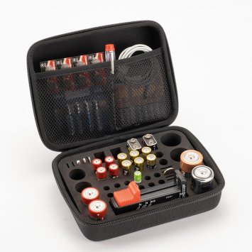 Batterijtas met tester