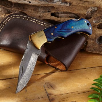 Damastmes 'Royal Blue'
