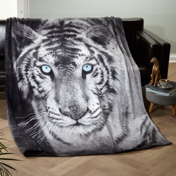 Fotorealistische woondeken Tijger