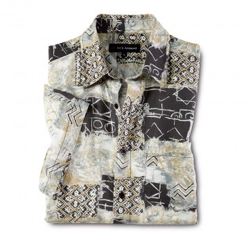 Modern overhemd met print