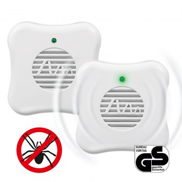 Ultrasone spinafstotende stekkers