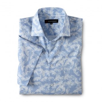 Overhemd met zomerse print