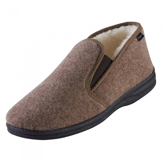 Lamswollen pantoffels 44 | Beige