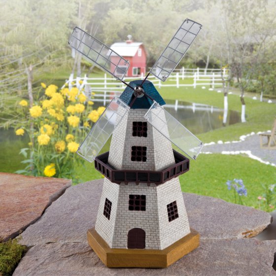 Molen zonne-energie lamp