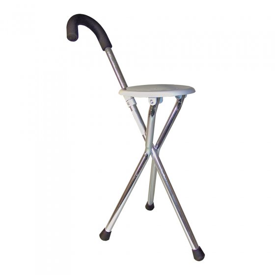 Wandelstok met zitje