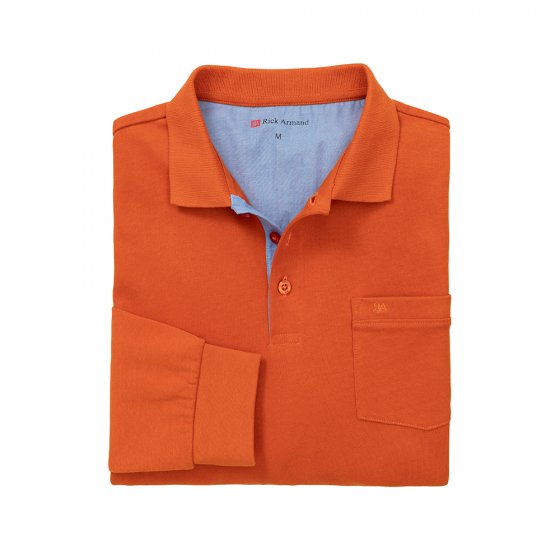Polo-sweatshirt  3XL (64/66) | Baksteen