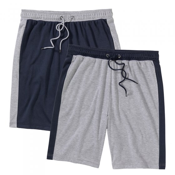 Interlock-short in dubbele verpakking 