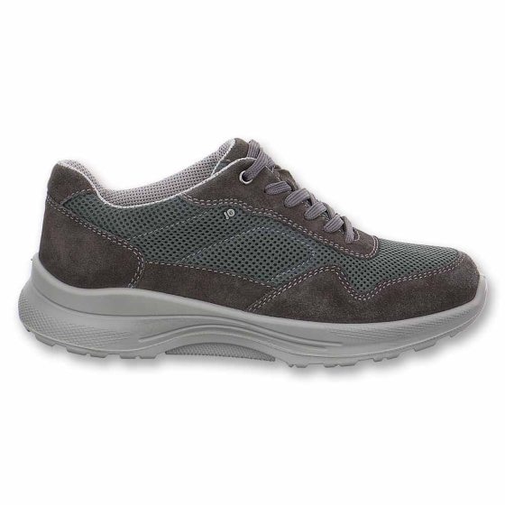 Leren functionele veterschoen 