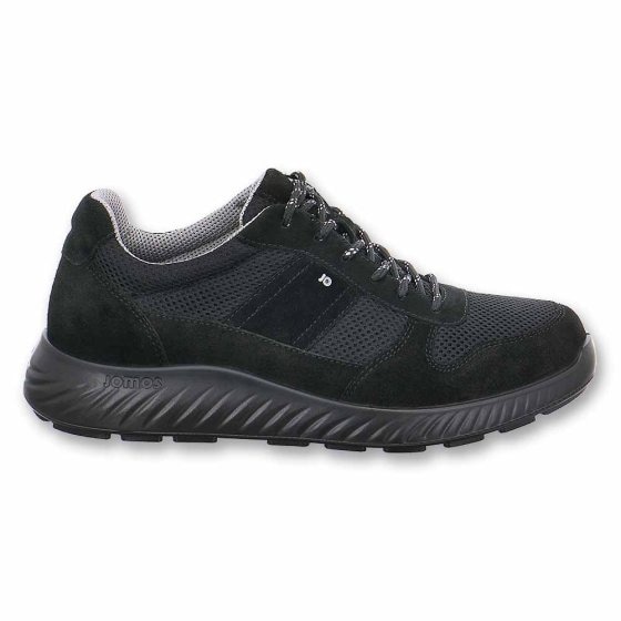 Leren functionele veterschoen 