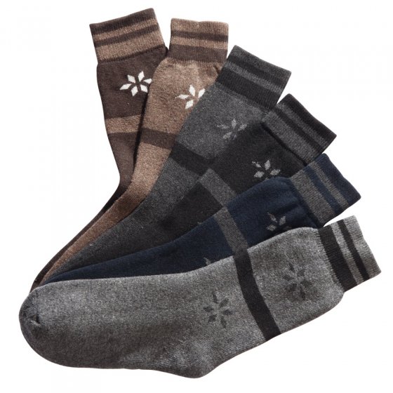 Badstof sokken, 6 paar 