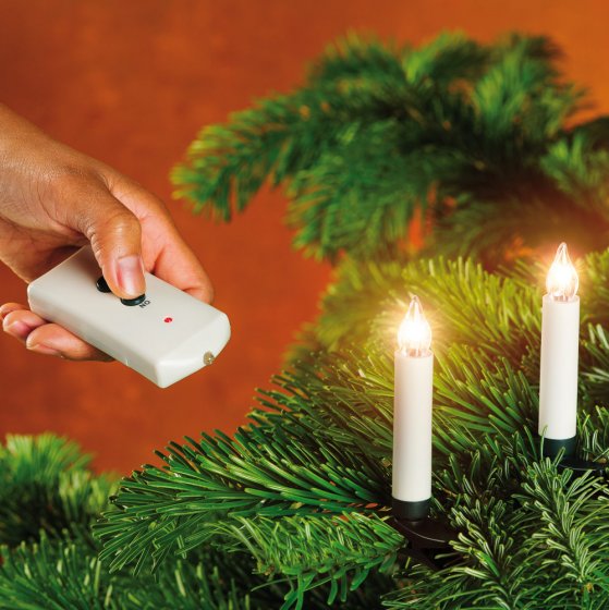 Draadloze mini-led-kerstkaarsjes 