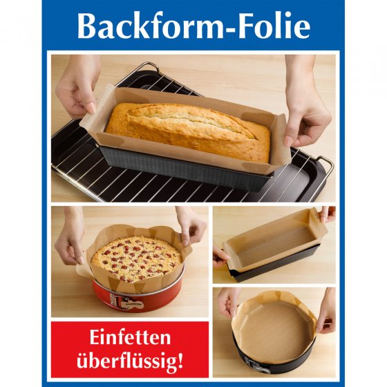 Bakblikfolie duo-set Set van 2 stuks 