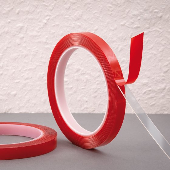 Dubbelzijdige transparante powertape
