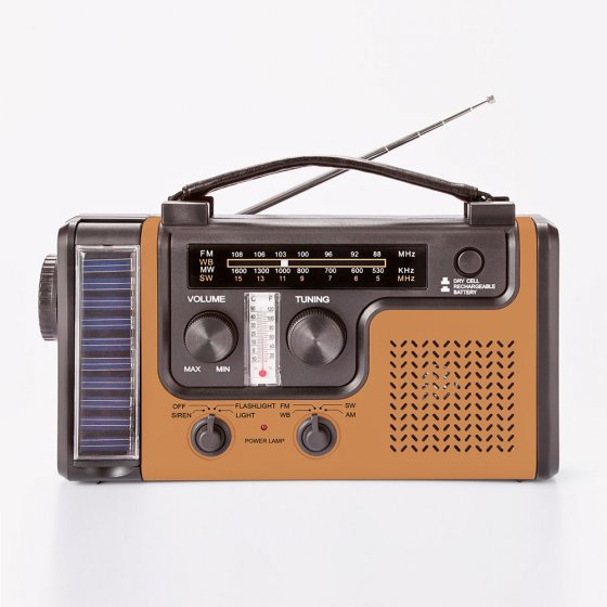 Multifunctionele radio 'Vintage Gold' 