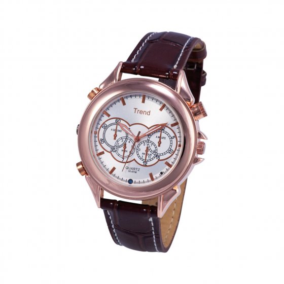 Elegant horloge met camera 