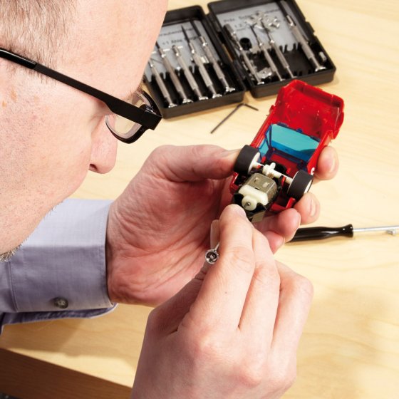 Bril met dioptrieregeling 'Eyejusters"