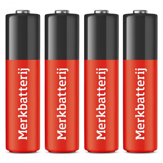 Bijpassende AA-batterijen 4 stuks 